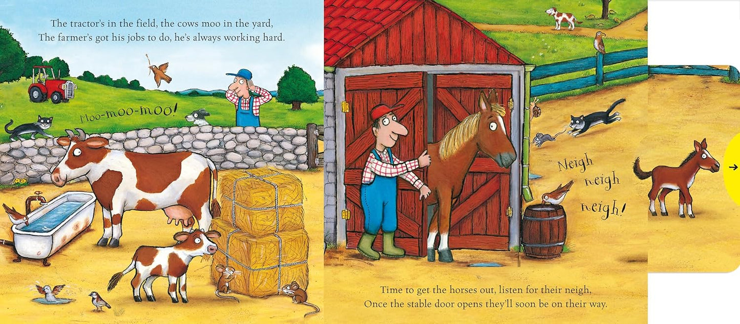 On the Farm: A Push, Pull, Slide Book (Campbell Axel Scheffler, 5)