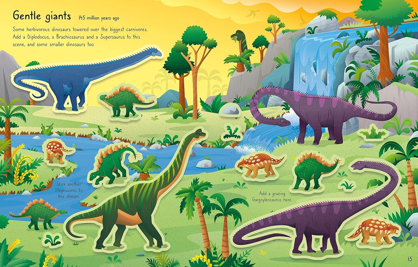 First Sticker Book T. Rex: and lots of other enormous dinosaurs (First Sticker Books)