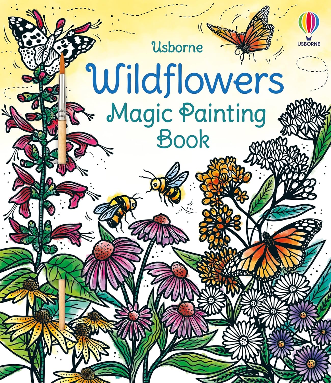 Wildflowers Magic Painting Book (Magic Painting Books)