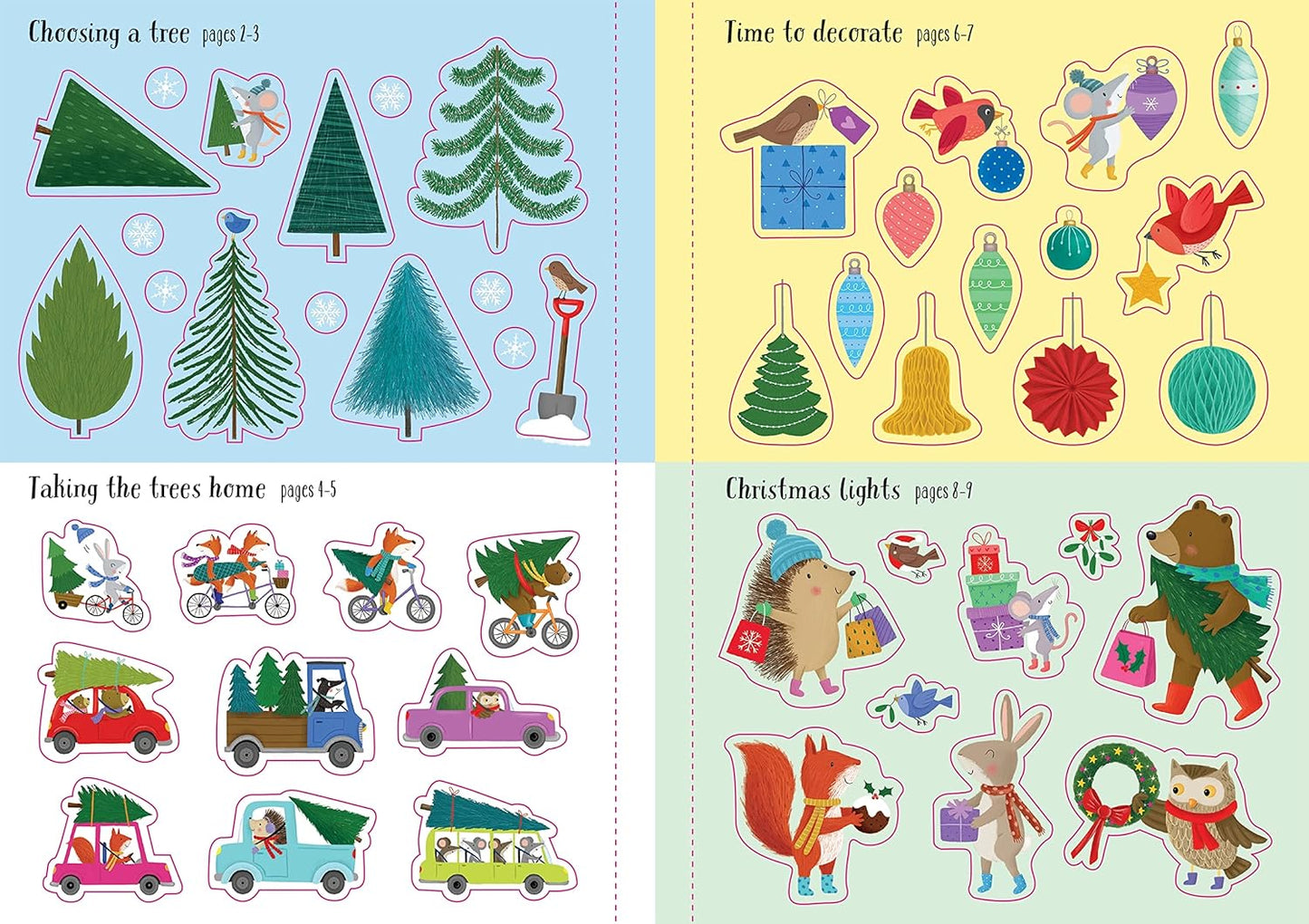 Sparkly Christmas Trees (Little First Stickers): Sticker Book (Sparkly Sticker Books)