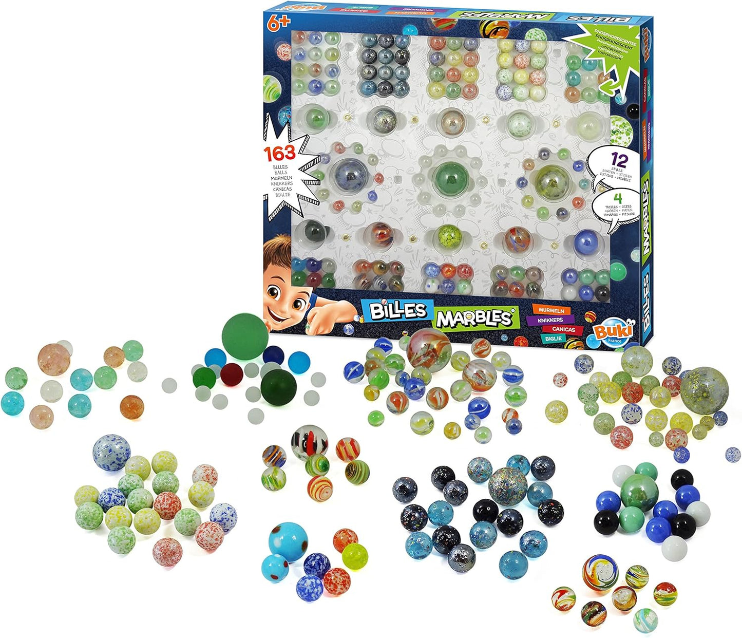 BUKI PM855 - Box of Marbles