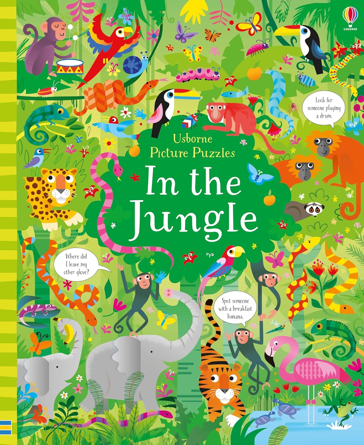 Usborne Book and Jigsaw In the Jungle