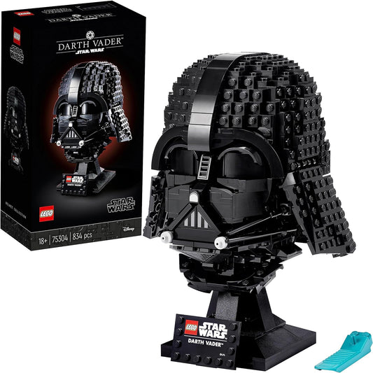 LEGO Star Wars Darth Vader Helmet, Adult Construction Kit, Gift Idea for Men, Women, Him or Her, Collectable Model for Building and Displaying 75304