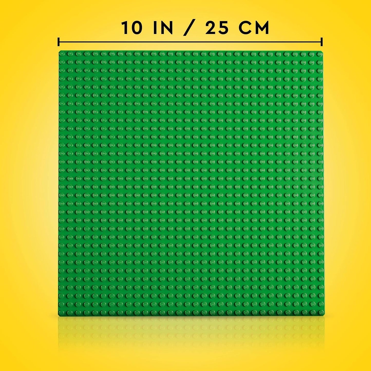 LEGO 11023 Classic Green Building Plate, Square Base Plate with 32 x 32 Nubs as a Base for Constructions and Other Sets