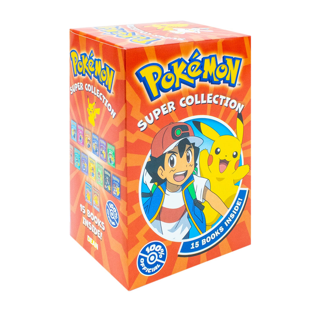 Pokemon Super Collection Series Books 1-15 Box Set By Tracey West