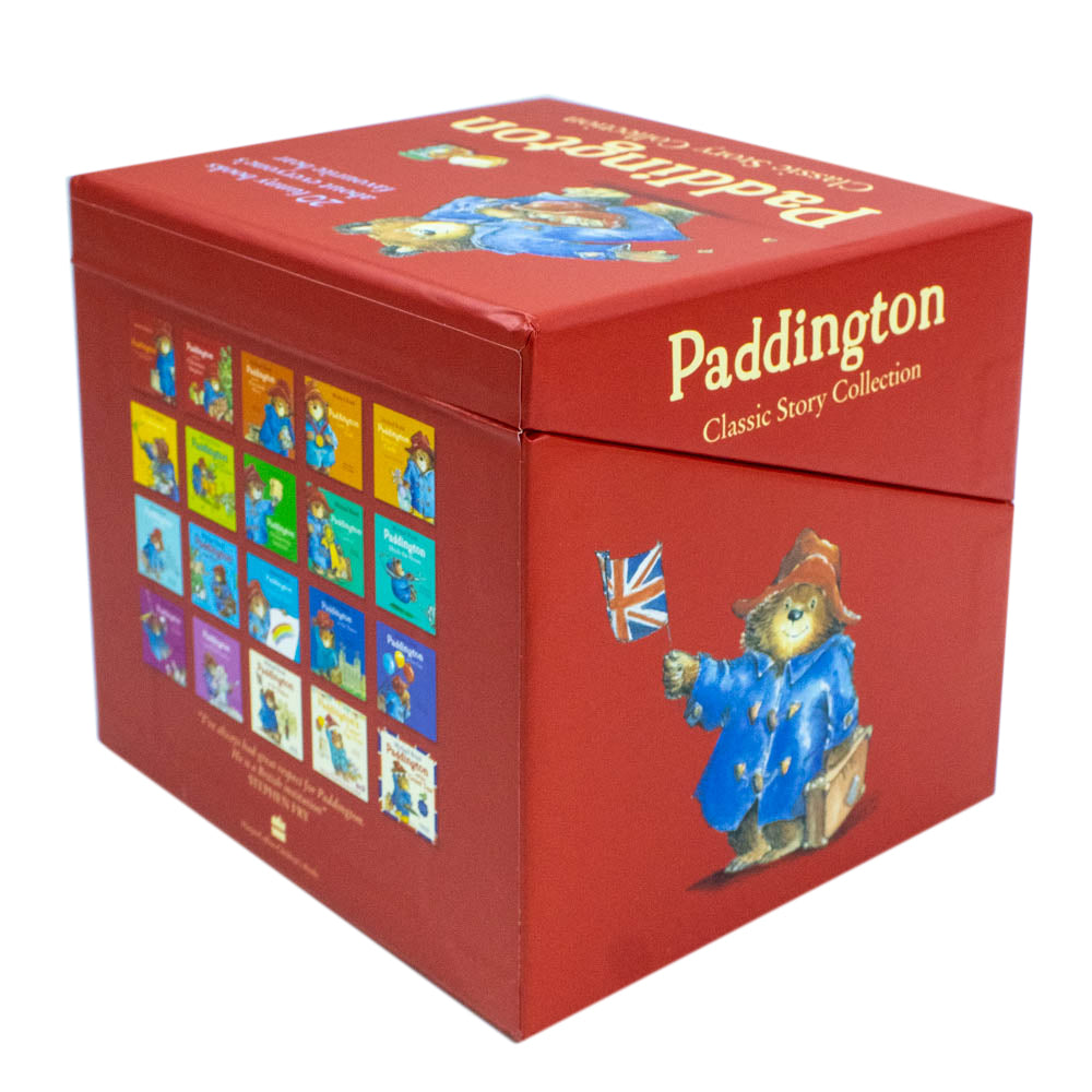 Paddington Classic Story Collection 20 Books Box Set Michael Bond (Paddington, At the Zoo, at St Paul's, the Marmalade Maze, at the Palace, The Tower, Grand Tour, Carnival, Goes for Gold, Christmas Surprise & More)