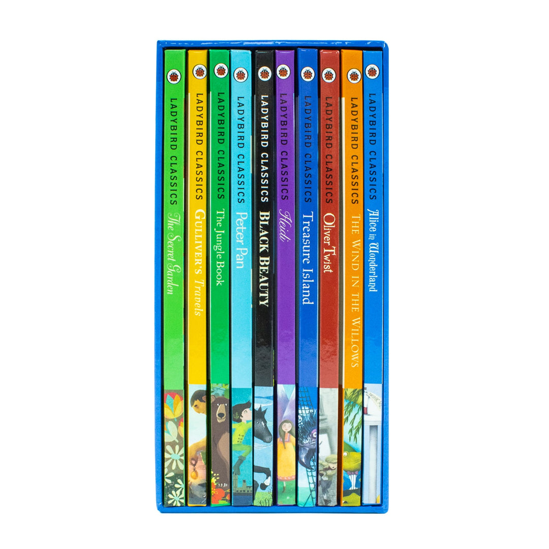 The Ultimate Children's Classic Collection 10 Books Set (The Secret Garden, Gulliver's Travels, The Jungle Book, Peter Pan, Black Beauty, Heidi, Treasure Island, Oliver Twist & More)