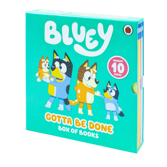 Bluey Gotta Be Done! 10 Picture Books Story Collection Box Set