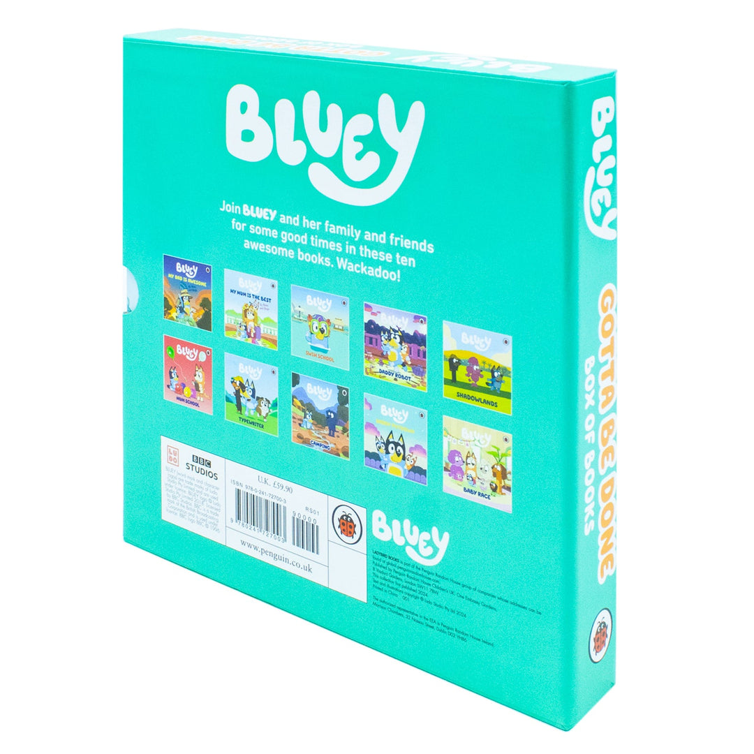 Bluey Gotta Be Done! 10 Picture Books Story Collection Box Set