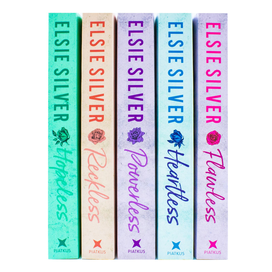 Elsie Silver Chestnut Springs Series 5 Books Collection Set (Hopeless, Heartless, Flawless, Powerless, Reckless)