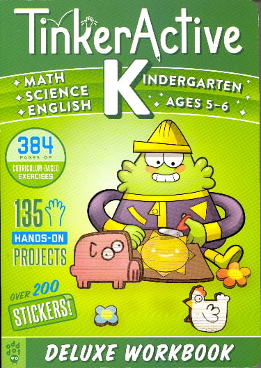 Deluxe Workbook: Ages 5-6 (Tinker Active, Kindergarten)