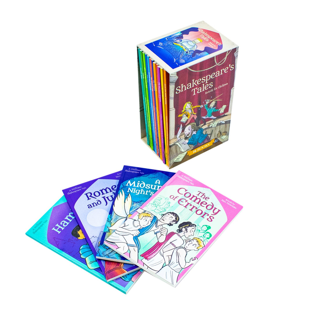 Shakespeare's Tales Retold for Children Collection 16 Books Box Set by William Shakespeare & Retold By Sam Newman