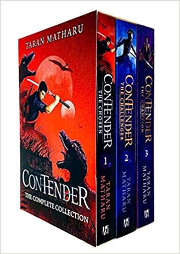 Taran Matharu Contender Series 3 Books Collection Set (The Chosen, The Challenger, The Champion)