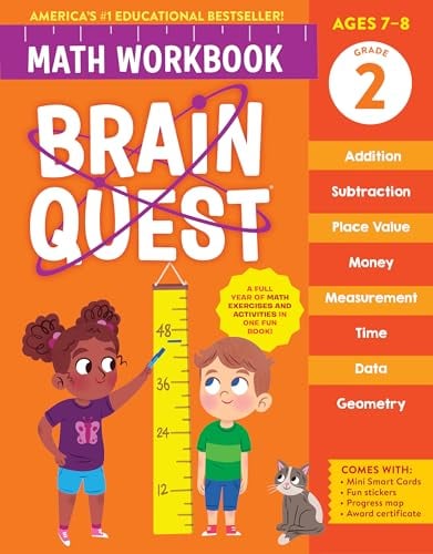 Brain Quest Math Workbook (Grade 2)