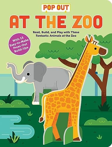 At the Zoo (Pop Out, Bk. 4)