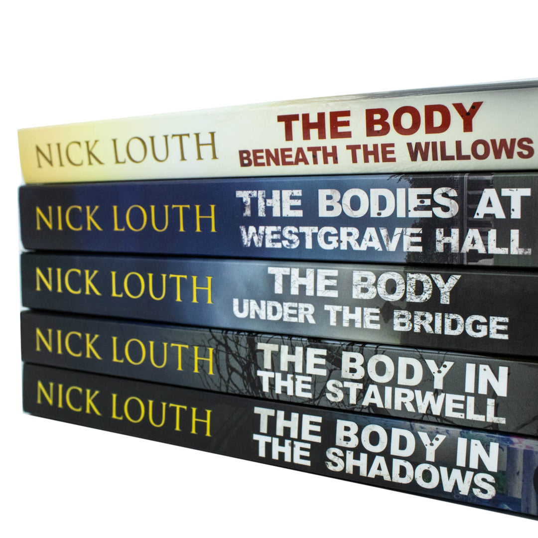 DCI Craig Gillard Crime Thrillers Series 5 Books Collection Set by Nick Louth (Beneath the Willows, The Shadows, Under the Bridge, The Stairwell, Westgrave Hall)