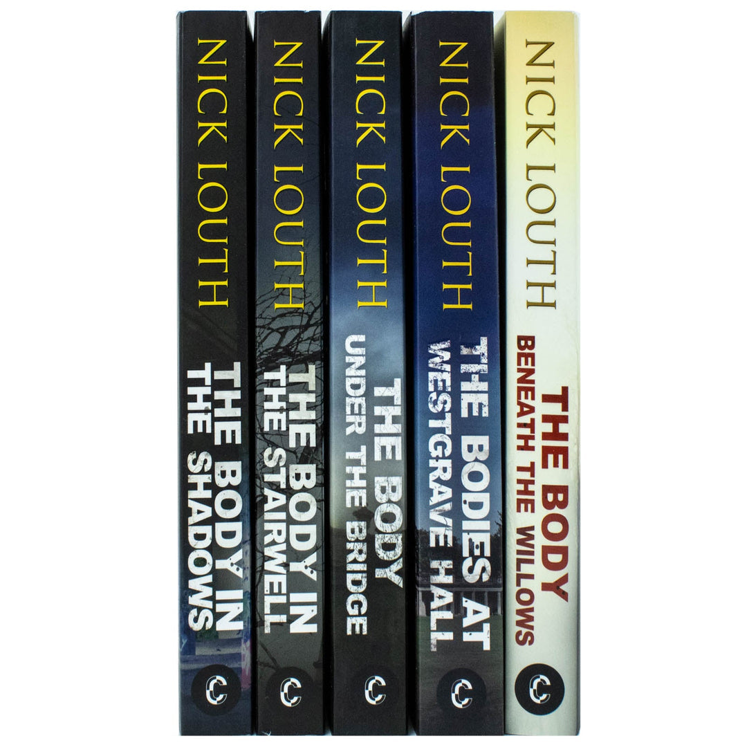 DCI Craig Gillard Crime Thrillers Series 5 Books Collection Set by Nick Louth (Beneath the Willows, The Shadows, Under the Bridge, The Stairwell, Westgrave Hall)