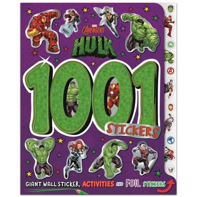 Marvel Hulk: 1001 наклейка