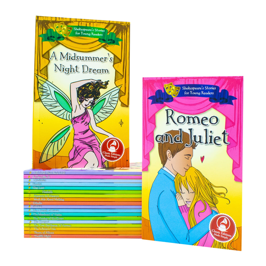 Shakespeare's Stories for Young Readers 20 Books Set Collection