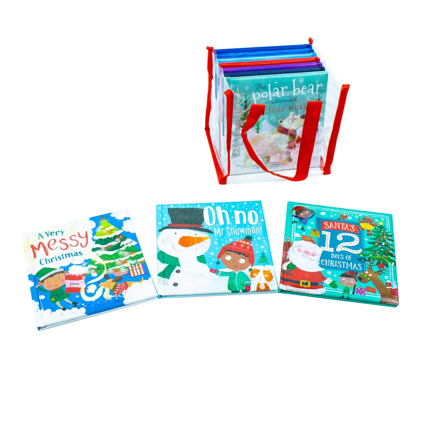 Christmas Storybook Collection 10 Books Set Board Book - Ιδανικό για ηλικίες 0-5 ετών - Διασκεδαστικά και συναρπαστικά βιβλία ιστοριών