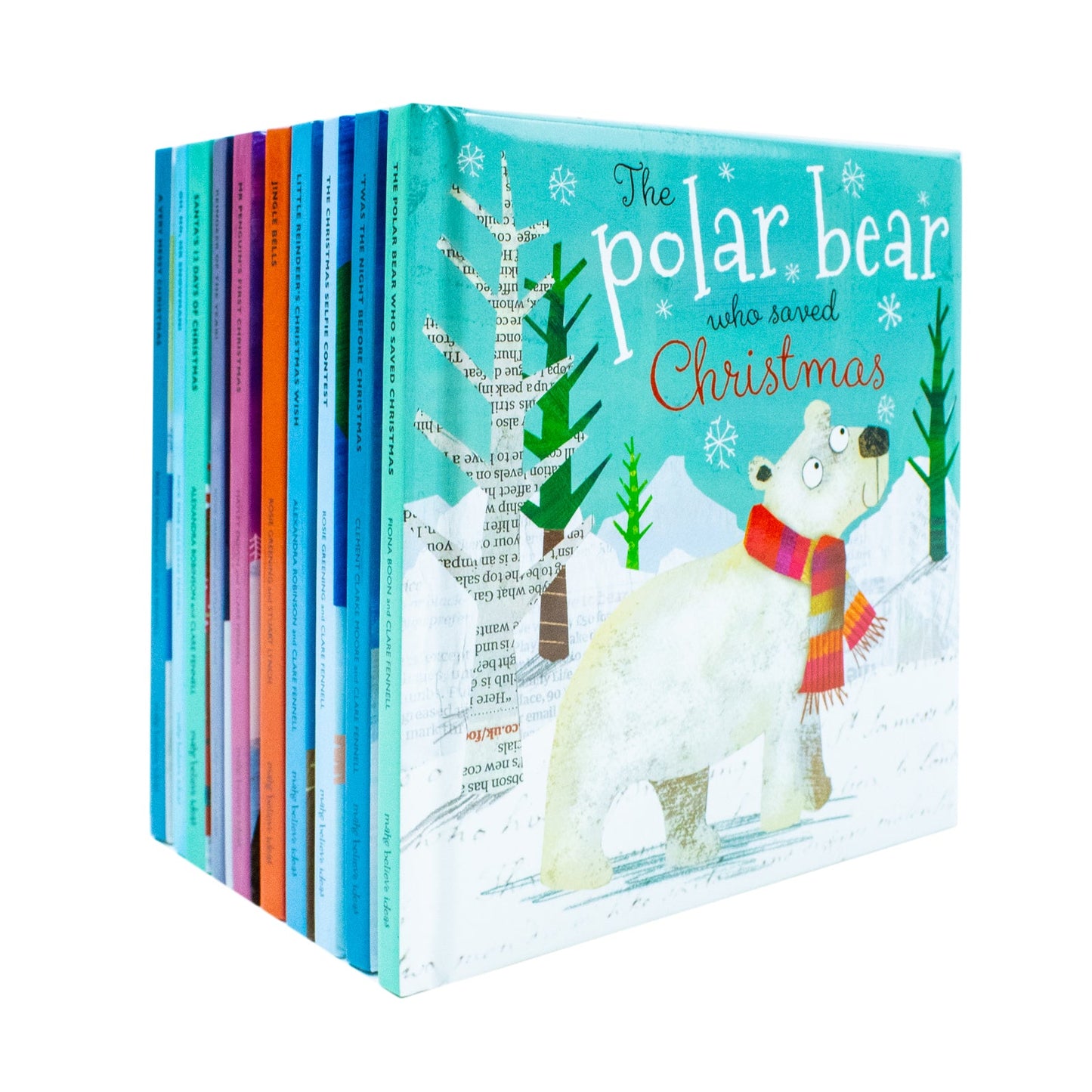 Christmas Storybook Collection 10 Books Set Board Book - Ιδανικό για ηλικίες 0-5 ετών - Διασκεδαστικά και συναρπαστικά βιβλία ιστοριών