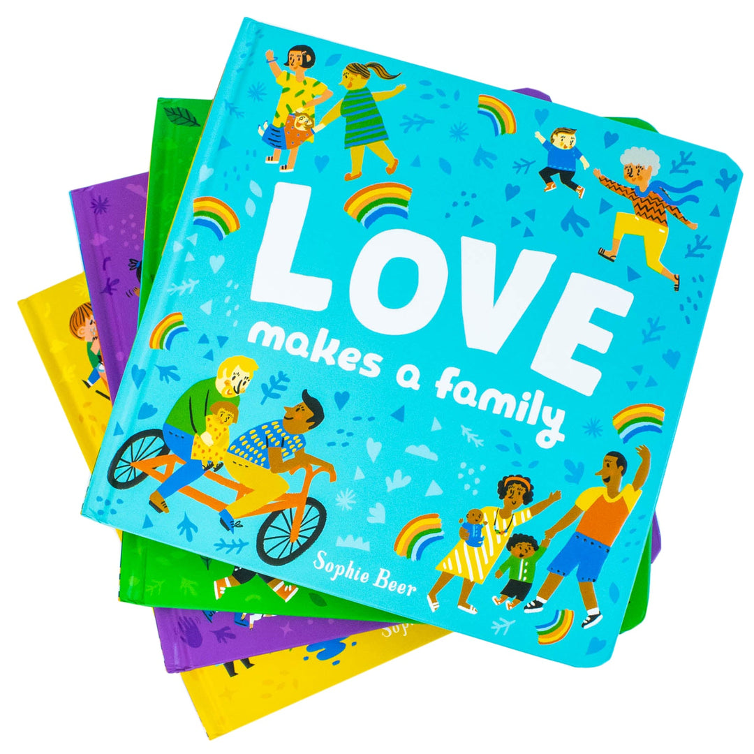 My First Behaviour and Manners Library 4 Books Collection Set by Sophie Beer (Change Starts With Us, Love Makes a Family, Kindness Makes Us Strong, How to Say Hello)