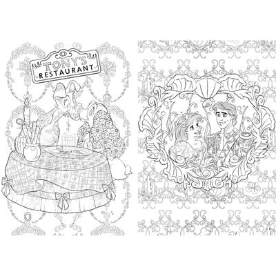 Disney Friendship Colouring