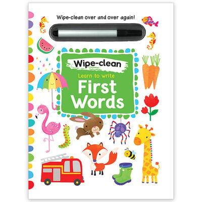 Wipe-Clean: Learn to Write First Words