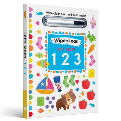 Wipe-Clean: Let's Learn 123