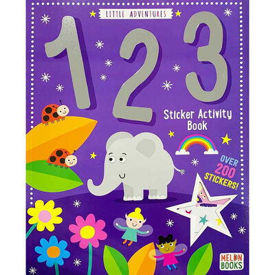 Little Adventures: 123 Numbers Sticker Activity Book