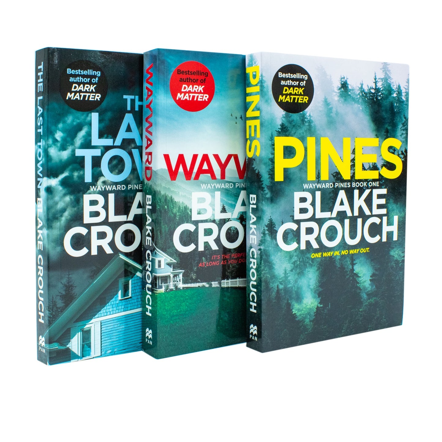 The Wayward Pines Trilogy Books Collection Set By Blake Crouch (Pines, Wayward & The Last Town)