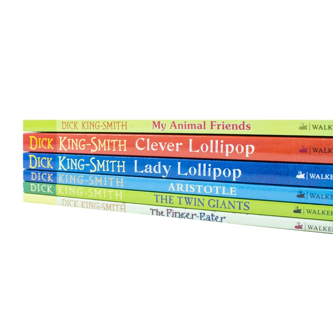 Dick King Smith Collection 6 Books Set in Paperback Format for 8+ Years Kids Featuring Engaging Stories and Adventures