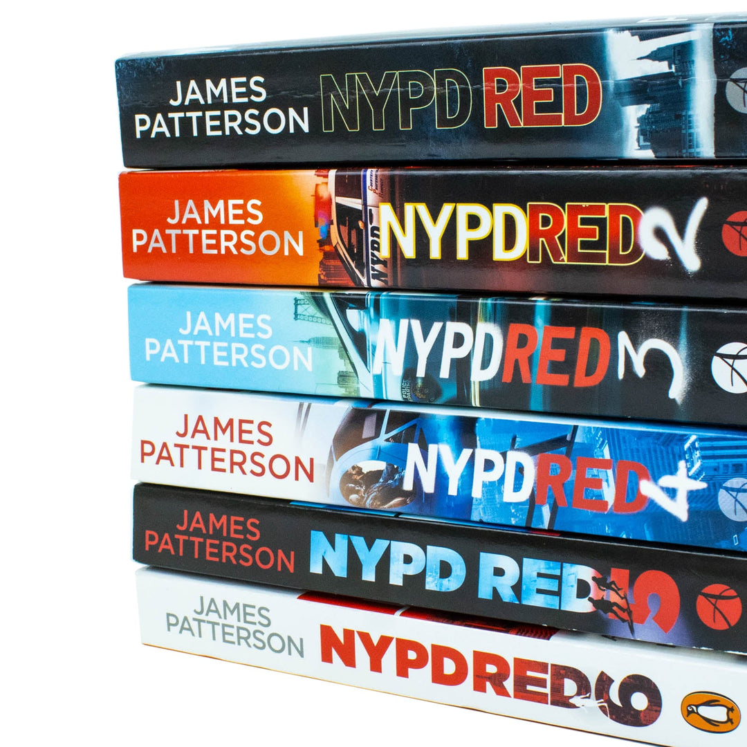 James Patterson NYPD Red Series Collection 1-6 Books Set