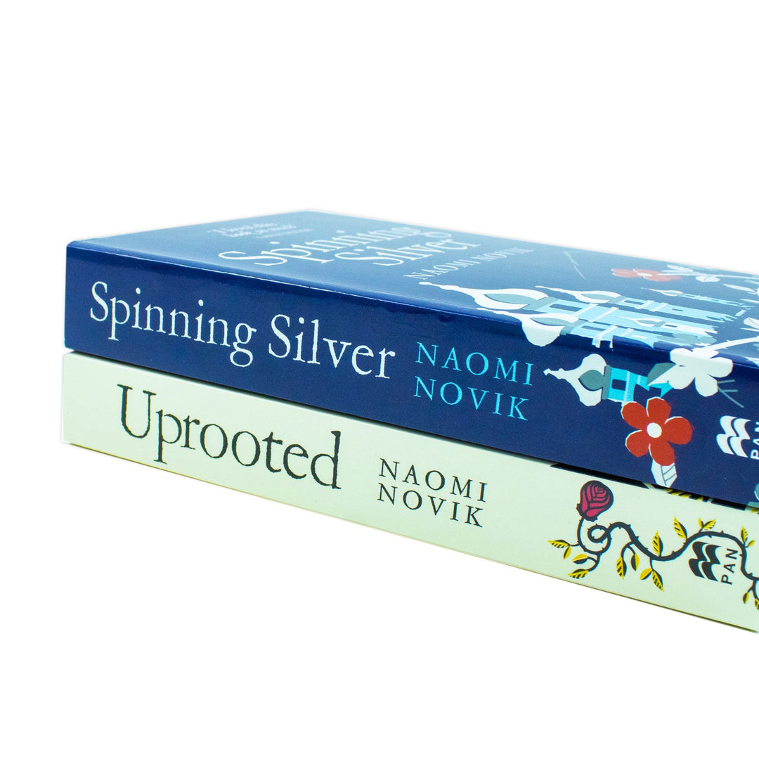 Discover the thrilling Naomi Novik 2 Books Collection Set: Uprooted and Spinning Silver - Fantasy Adventures for Ages 12+ in paperback format