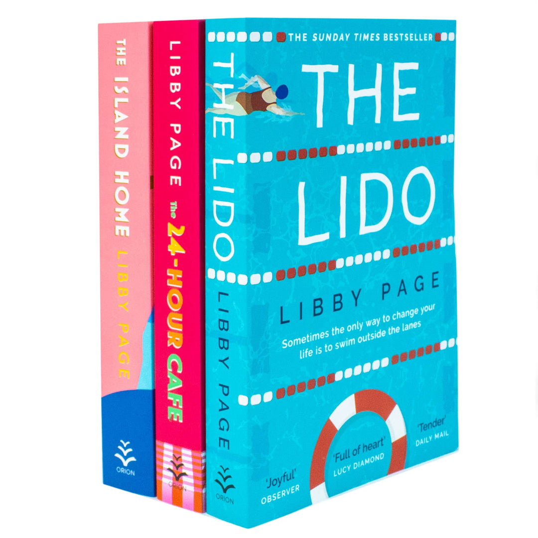 Libby Page Collection 3 Books Set (The Lido, The 24 Hour Cafe, The Island Home)