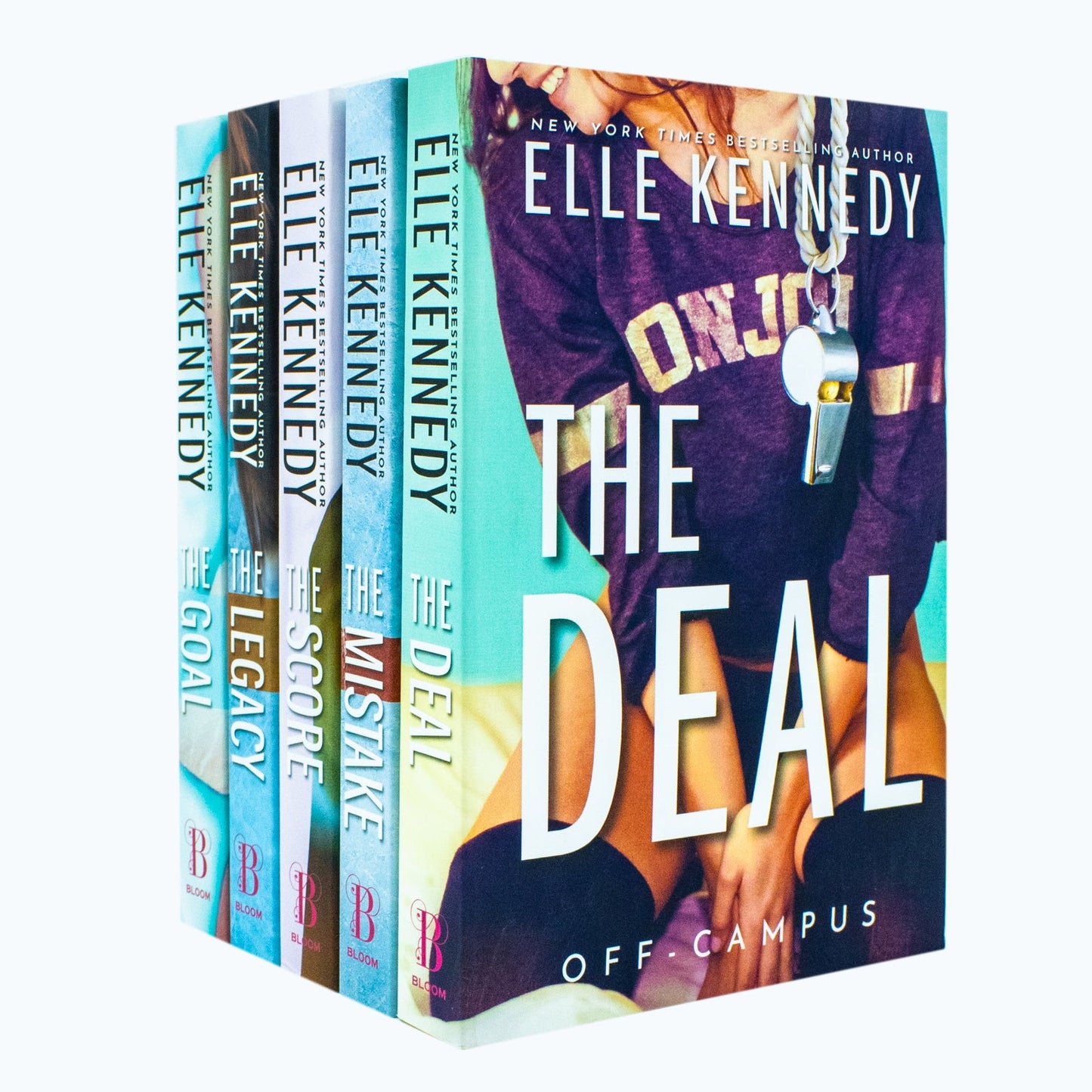 Elle Kennedy Off Campus Series 5 Books Collection Set (The Deal, Mistake, Score, Goal, Legacy)