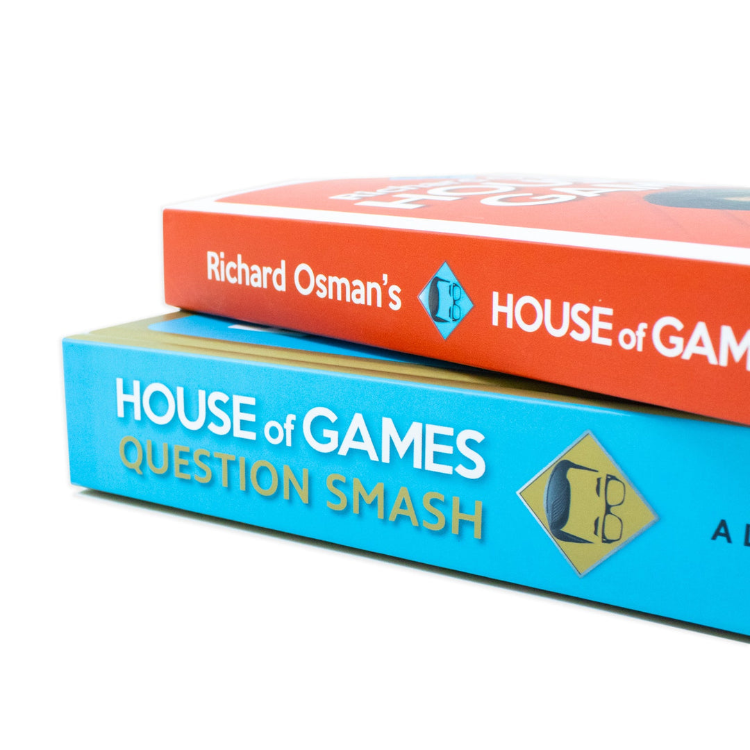 Richard Osman's House of Games & House of Games Question Smash By Richard Osman, Alan Connor 2 Books Collection Set