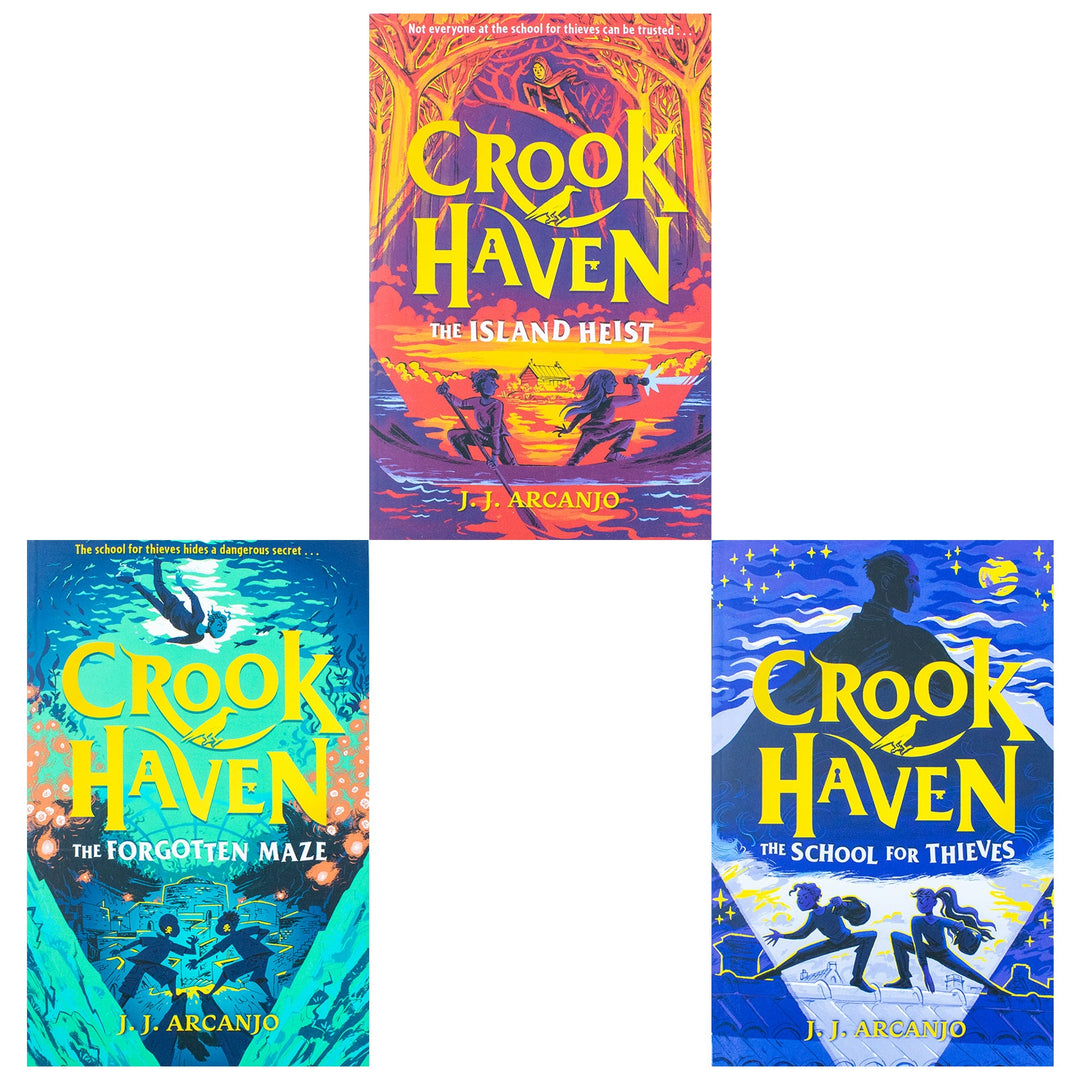 Crookhaven Series By J.J. Arcanjo 3 Books Collection Box Set - Ages 9+