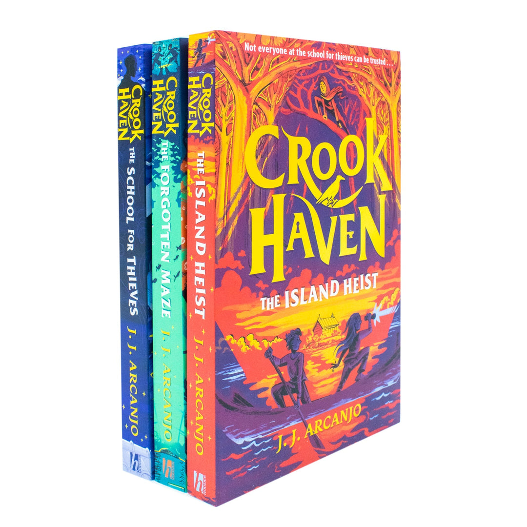 Crookhaven Series By J.J. Arcanjo 3 Books Collection Box Set - Ages 9+