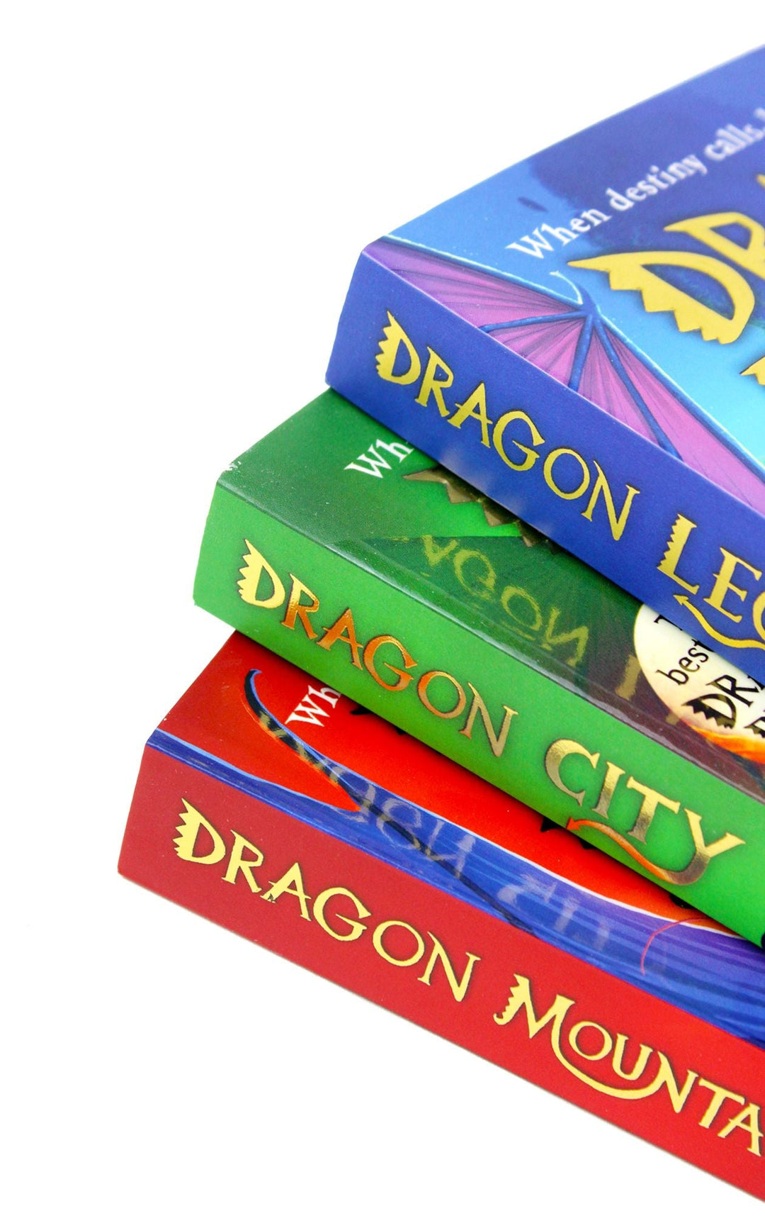 Dragon Realm Series 3 Books Collection Set (Dragon Legend, ragon Mountain & Dragon City)