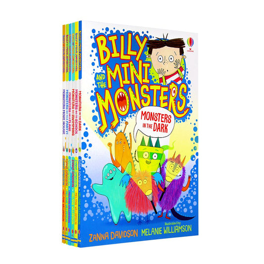 Billy and The Mini Monsters 6 Books Collection Set (Monsters Move House, Monsters in the Dark, Monsters Go Swimming & More)