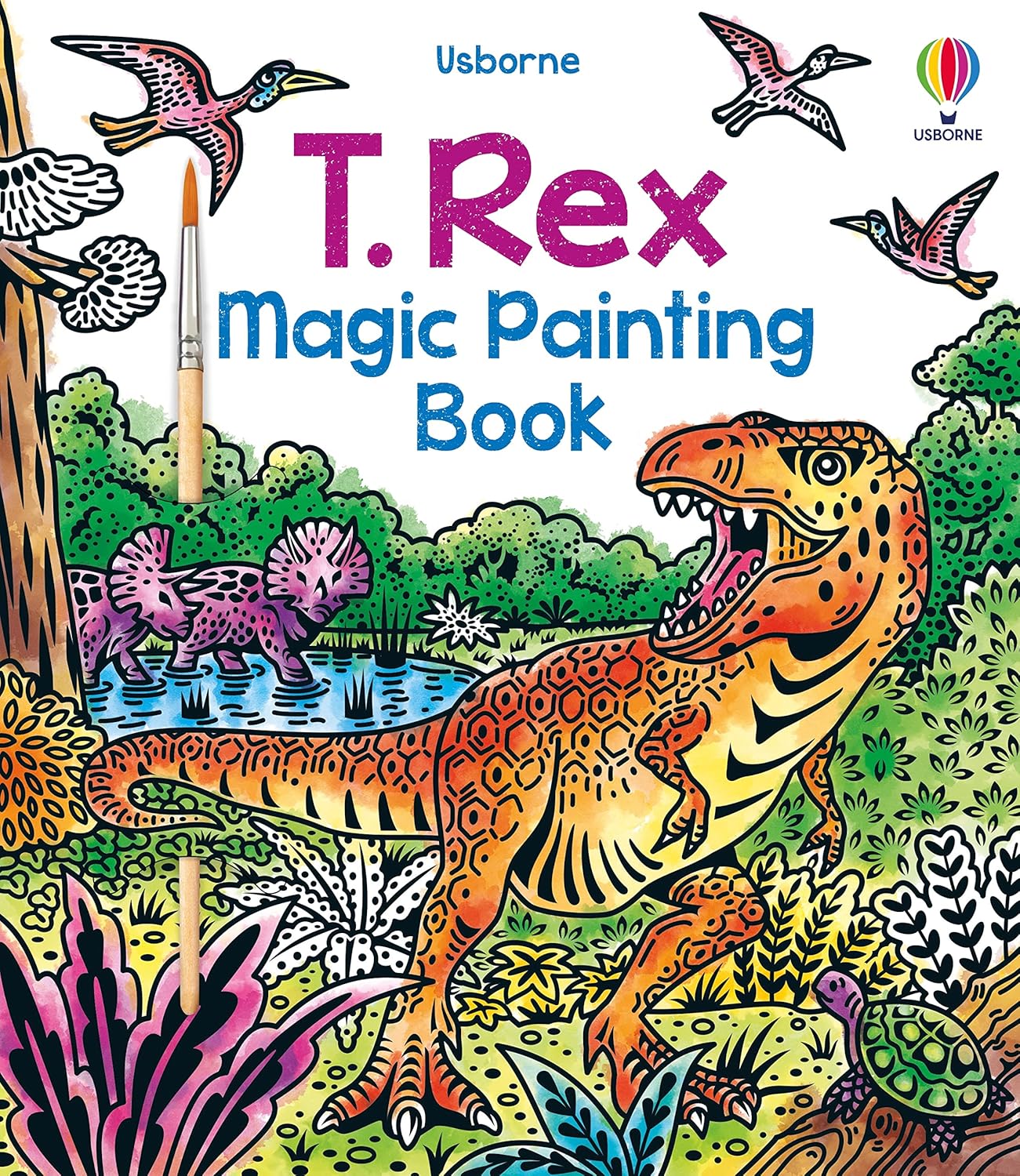 T. Rex Magic Painting Book (Magic Painting Books)