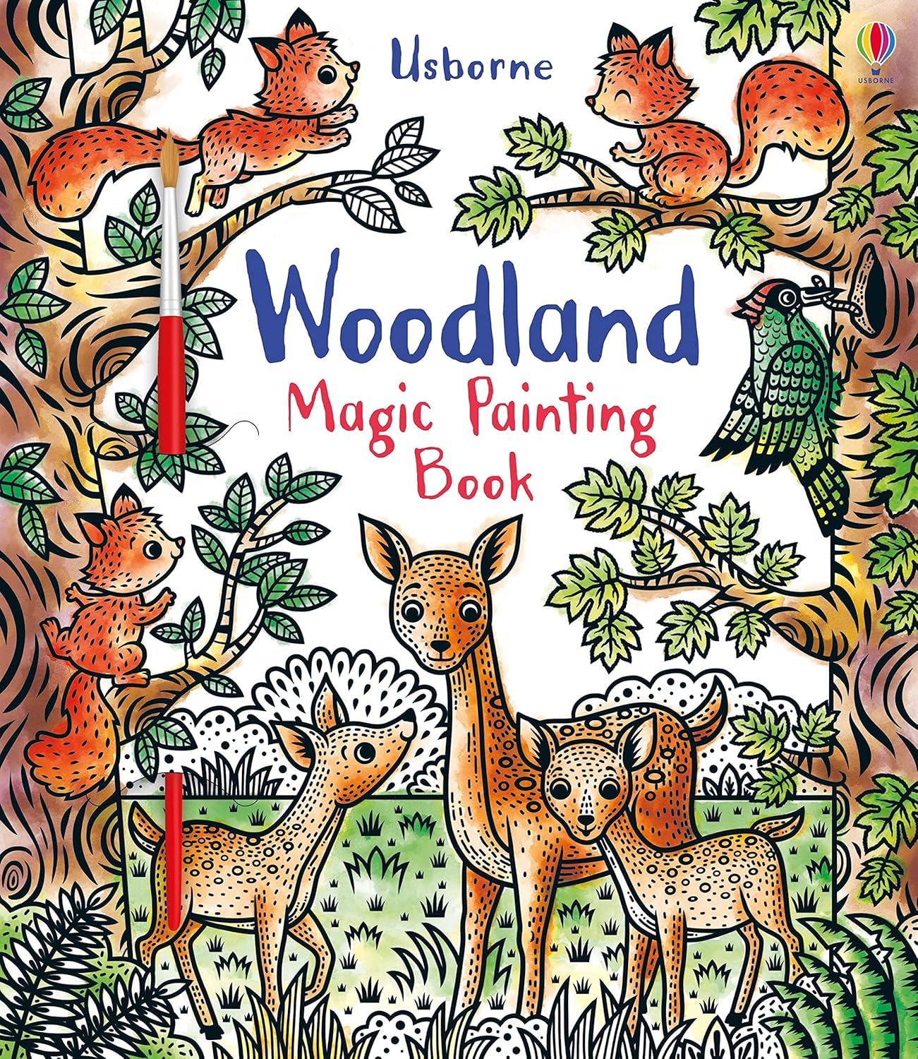 Woodland Magic Painting: 1 (Magic Painting Books)