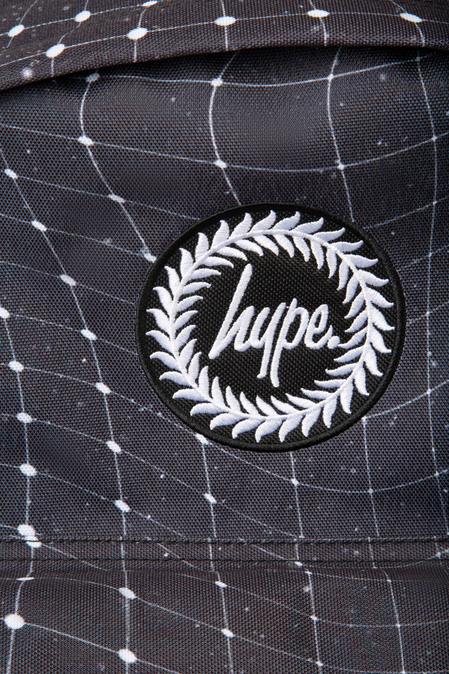 Hype Kids Black Web Backpack