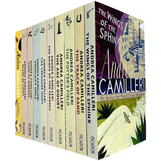 Σετ συλλογής Inspector Montalbano Mysteries Series 2 από τον Andrea Camilleri Βιβλία 11-20