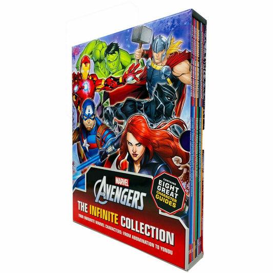 Marvel The Avengers The Infinite Collection Οδηγοί χαρακτήρων Τόμος 1- 8 βιβλία