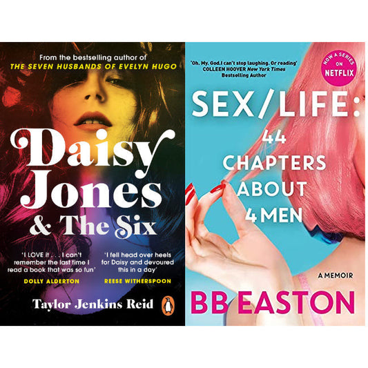 Daisy Jones and the Six & Sex/Life: 44 Chapters About 4 Men 2 Books Collection Set