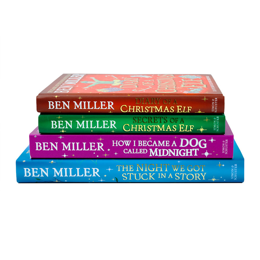 Ben Miller Christmas Adventure Series Collection 4 Books Set