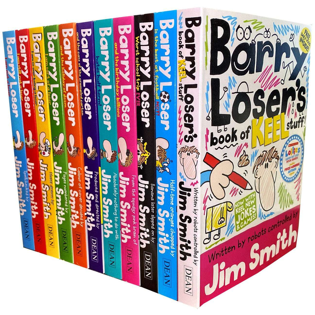 Barry Loser 11 Books Collection Set Jim Smith Best at football NOT, Birthday