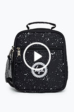 Hype Black Speckle Lunch Bag